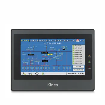 Нова Актуализация Kinco GL070 GL070E Сензорен екран HMI 7 inch 800*480 Ethernet 1 USB хост нов Човеко-Машинен Интерфейс