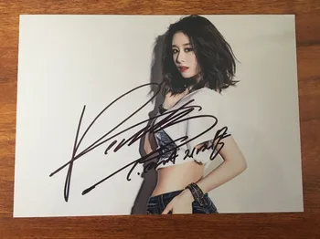 ръчно подпис T-ARA TARA Park Ji Yeon, снимка с автограф от 5*7, безплатна доставка 032019