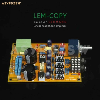 LEM-Копие на усилвател за слушалки клас A, клонинг на печатната платка усилвател Lehmann /Комплект 