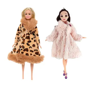 Най-новият Kawaii, 6 бр./лот, модни стоп-моушън дрехи, детски играчки, рокля кукла, аксесоари за Барби, подарък за момичетата 