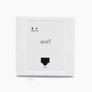 ANDDEAR White Безжичен Wi-Fi интернет в стенните точка за достъп, Благородна Покриване на Wi-Fi в Хотелски Стаи, Мини-Точка за достъп за рутер с монтиране на стена