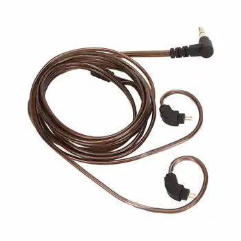 Кабел за обновяване на слушалки 2-Пинов Конектор 0,78 мм, с Щепсел с 3.5 мм, Разменени Тел За Слушалки AS10 AS06 AS10 ZST ZS3AS10 AS06