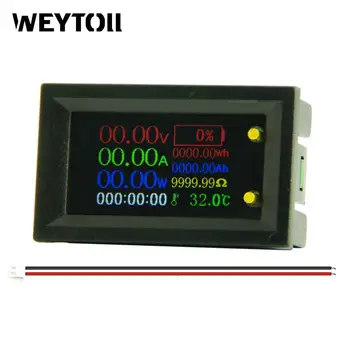 Многофункционален монитор 9-в-1 с цветен IPS-дисплей с диагонал от 1,14 инча и разделителна способност от 135*240, многопараметрический измервателен уред с резолюция 135*240