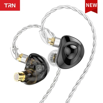 TRN MT4 2DD ушите С бас, висока производителност Двоен Динамичен Hi-Fi Спортни Слушалки за джогинг, 2-пинов порт 0,78 3,5 мм MT3 VXPRO V90
