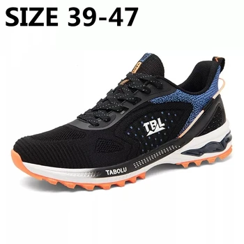 Мъжки обувки Xiaomi, ежедневни обувки за мъже, модни мрежести леки, дишащи мъжки летящи женски маратонки за бягане, Размер 39-47