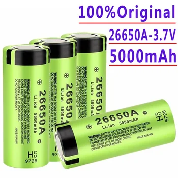 100% original.26650A.20A.de акумулаторна батерия за многократна употреба.26650A.3.7 в. 5000 mah.удобен.Издръжлив.и.стабилен.