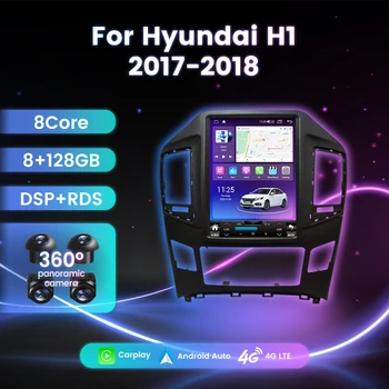 8G 128G Android вертикален екран BT авто мултимедиен радиоплеер GPS навигация за Hyundai Grand Starex H1 2015 2016 2017 2018