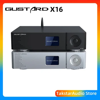 GUSTARD X16 MQA декодер Bluetooth5.0 Двойно ES9068AS Собствен балансиран КПР X16 Пълно декодиране DSD512 XU216 USB IIS КПР-X16