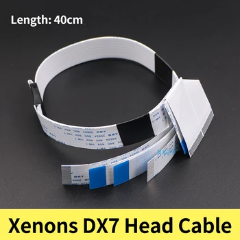 Кабел за главата Xenons DX7, 35 контакти, 40 см, плосък кабел за экосольвентного принтер, печатаща глава EPSON dx7, линия за предаване на данни FFC