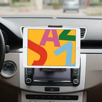 XNYOCN Регулируема Авто Слот за cd-та, Поставка за Таблета, на Притежателя на Телефона за iPhone 14 13 12 11 iPad Pro Air Mini от 4 до 12 инча Samsung Xiaomi Pad