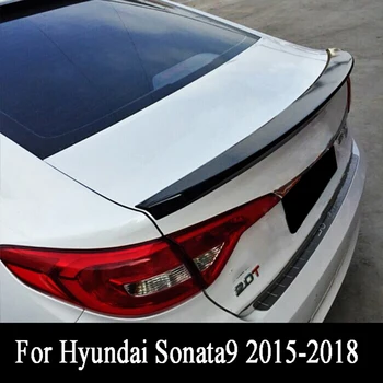 За Hyundai Sonata 9th 2015 2016 2017 2018 ABS Заден багажник боя, заден спойлер, задните калници устна