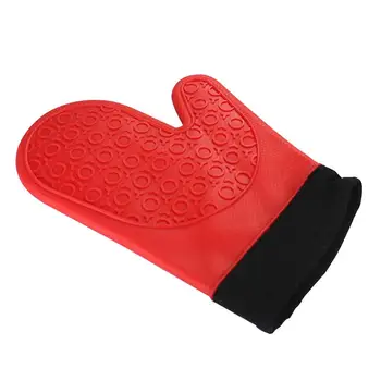 Силиконови жаропрочные ръкавици, нескользящая силиконова potholder за фурната, водоустойчив топлоустойчиви ръкавици, ръкавици за печене, Кухненски принадлежности