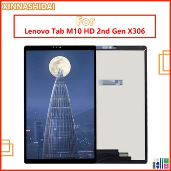 Оригинален За Lenovo Tab M10 HD 2-ро Поколение TB-X306F TB-X306X TB-X306V TB X306 LCD сензорен дисплей, Дигитайзер, НОВА Събрание