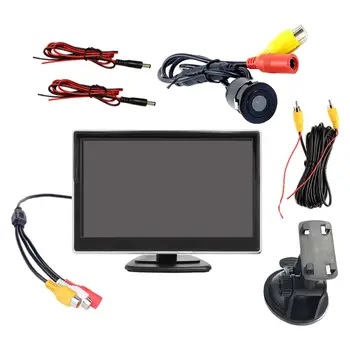 Автомобилен LCD монитор с телевизор DVD/Мултимедия за паркиране за обратно виждане