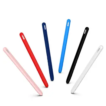 Мек Силиконов Калъф за Стилус, Защитен Калъф за таблет App-le Pencil 2-ро поколение Touch Pen на ELS