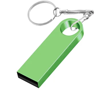 100шт Безплатен потребителски логото на USB флаш памет 1 GB 2,0 флаш памет Pendrive Metal Cle USB-памети Бизнес подарък