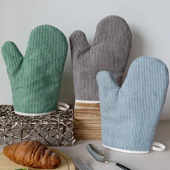 Топлоустойчиви Ръкавици за готвене - Кухненски Ръкавици за барбекю, Скара за Приготвяне на Топла Храна, Пещ за Печене, Заваръчни Ръкавици, Туристически Ръкавици