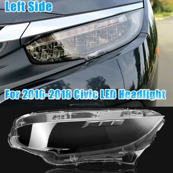 1 чифт фарове, капак на обектива на светлината, капак на обектива лампа за 2016 2017 2018 2019 Honda Civic 1 чифт фарове, капак на обектива на светлината, капак на обектива лампа за 2016 2017 2018 2019 Honda Civic 3