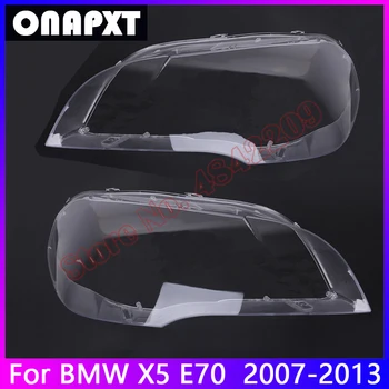 За BMW X5 E70 2007-2013 Делото Пред фаровете на Колата, Обектив, Стъклена Лампа, Дело на светлината, на корпуса на лампата 30i/35i/40i/48i/50i/35d/40d