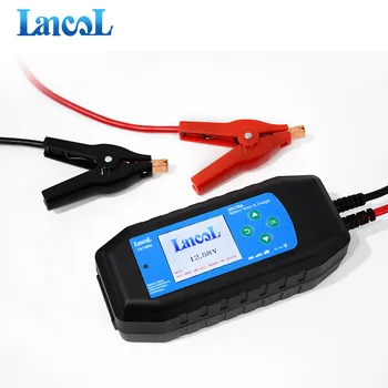 Тестер за батерии Lancol 2 В 1 и зарядно устройство, подходящи за батерии от 12 В SLI/AGM/ EFB/ GEL/LiFeP04