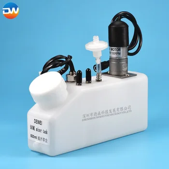 Сензор за течността, двигател за разбъркване, въздушен филтър за Еко-сольвентных мастило за принтер, тонер касета с UV мастило обем 500 мл, резервоар за мастило