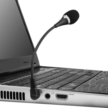 Мини 3,5 мм Кабелен Външен Микрофон Авто Аудио Микрофон За Радио DVD Стереоплеера Конферентен Говорител