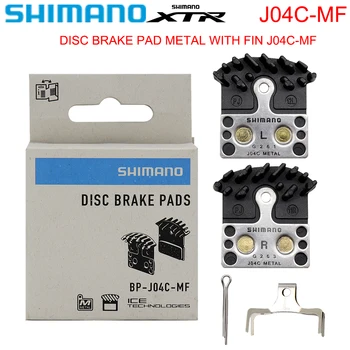 Дискови накладки SHIMANO XTR Ментално с РЪБ J04C-MF за колоездене накладките от серията XTR Deore SLX за M8100 M7100 M6100 Оригинал