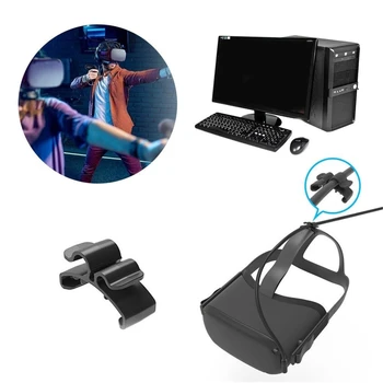 2 бр. Кабел за данни за Oculus -Quest 1/2 Връзка Кабел за слушалки виртуална реалност, аксесоари за виртуална реалност, кабелна скоба 2 бр. Кабел за данни за Oculus -Quest 1/2 Връзка Кабел за слушалки виртуална реалност, аксесоари за виртуална реалност, кабелна скоба 3