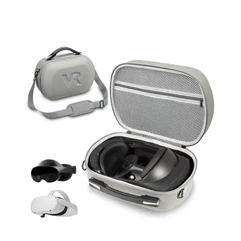 Чанта за съхранение на слушалки Meta Quest Pro VR Защитен портативен твърд калъф за Quest 2 VR за PS5 VR2 за Pico 4 Аксесоар