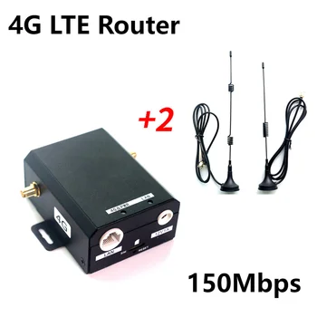 H927 Промишлен 4G Рутер 150 Mbps Високоскоростен Маршрутизатор 4G LTE СИМ-карта с Външна антена, Поддържа 16 Потребителя WiFi