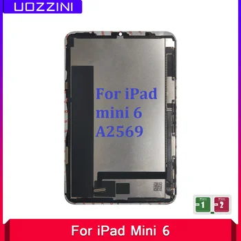 Оригинални LCD дисплей за iPad Mini 6 Mini6 A2569 LCD дисплей + тъч екран с цифров преобразувател в събирането на Замяна за mini 6 Lcd 100% тестван