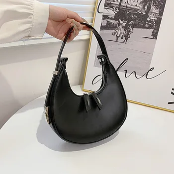 Нова луксозна дизайнерска чанта през рамо за жени от изкуствена кожа, дамски чанти-незабавни посланици през рамо, модерен верига-прашка, женски регистрирани чанти