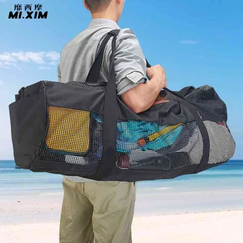 Многофункционална чанта за съхранение на оборудване за гмуркане с регулируема каишка, плажна чанта за багаж, чанта през рамо за плуване на открито