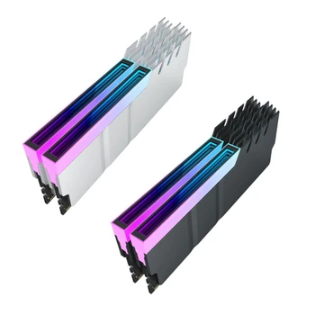 Радиатор радиатор радиатор за памет ARGB с многоцветными режими Алуминиев радиатор