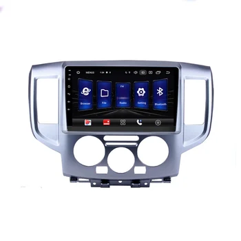Комплект за украса на предния панел автомобилното радио, 9-инчов арматурното табло, 2 Din, комплект за монтиране на DVD-рамка за Toyota NV200 2009