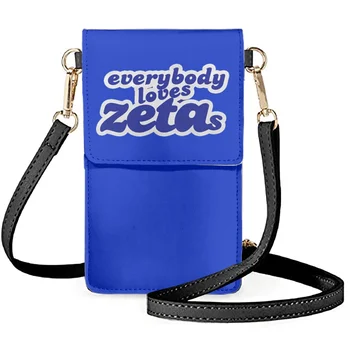 FORUDESIGNS Friends of Zeta Креативен дизайн, чанта за мобилен телефон, модерен грим за момичета, чанта-месинджър с едно рамо, флип-надолу чанта FORUDESIGNS Friends of Zeta Креативен дизайн, чанта за мобилен телефон, модерен грим за момичета, чанта-месинджър с едно рамо, флип-надолу чанта 4